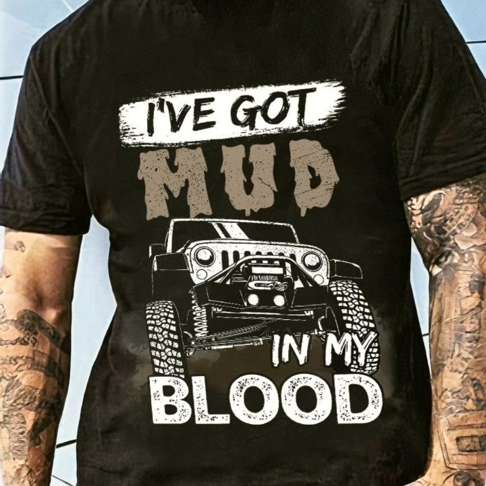 Jeep T Shirt I've Got In My Blood, Jeep Tee shirts, Gift For Jeep Lovers